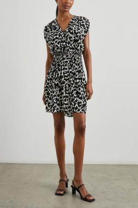  Robe Siera pour femme, texture ébène | Robes et combinaisons Rails