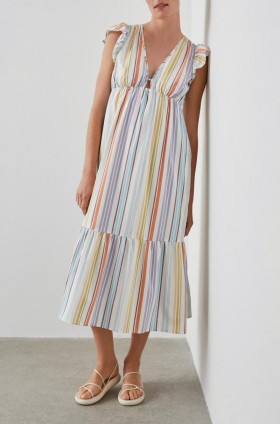  Robe Tina à rayures Oasis pour femme | Robes et combinaisons Rails