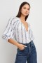  Damen-Top „Mariah“ mit Glockenblumenstreifen | Rails Tops
