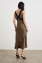  Simona Damenkleid Gold Hahnentrittmuster | Kleider & Jumpsuits von Rails