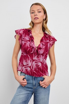  Damen-Top in Karmesinrot von Bahia | Rails Tops
