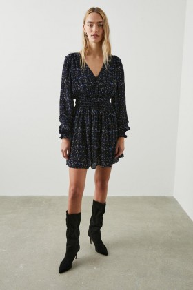  Delaney Damenkleid Kobaltblau Static | Kleider & Jumpsuits von Rails