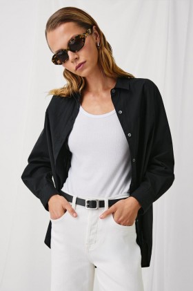  Damen-Shirt „Elsa“, Schwarz | Rails Tops