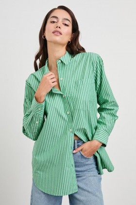  Damen-Shirt „Elsa“ von Kelly, weiß gestreift | Rails Tops