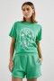  Γυναικείο T-shirt Boyfriend Rails Supper Club | Rails Tops